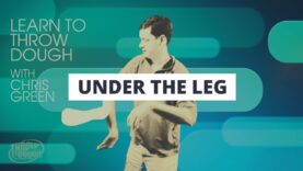 Beginner Pizza Spinning Tricks: Under the Leg